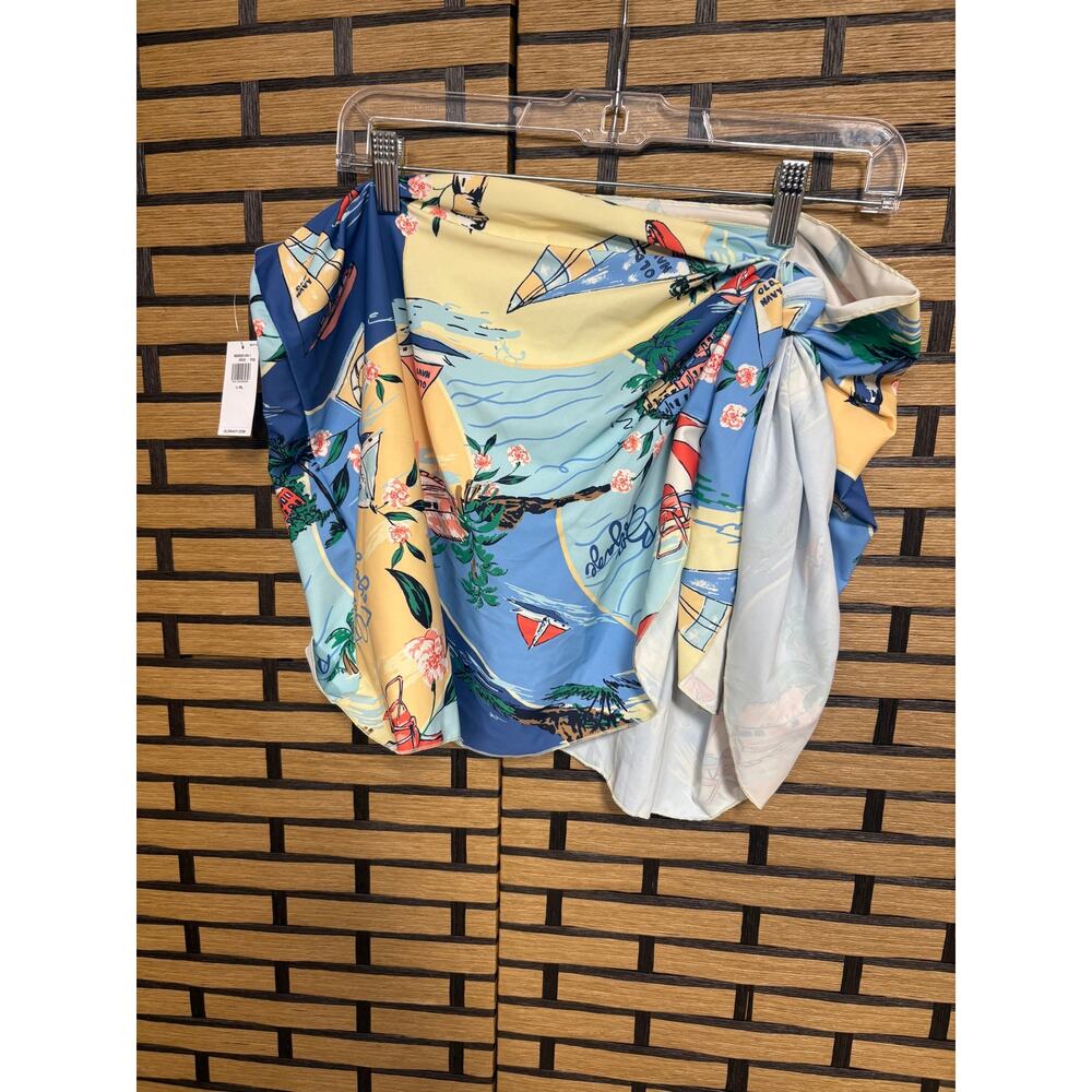 Old Navy Blue Sarrong Size L/Xl